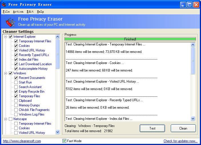 Internet Privacy Eraser 2.0 full